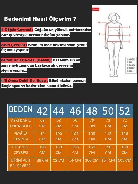 Kadın Turuncu Taş İşlemeli Astarlı Büyük Beden Bikini Takımı HZL25S-LC01