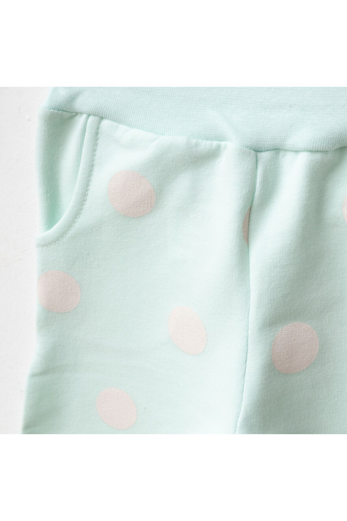 Kız Bebek Animal Desenli % 100 Pamuk Sweatshirt Pantolon 2  li Alt Üst Bebek Takımı 3 Ay-36 Ay