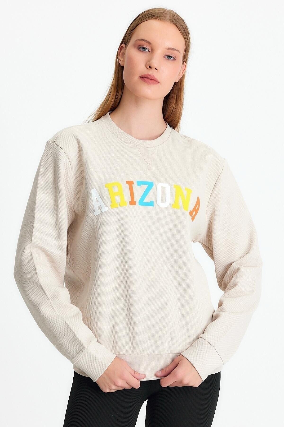 Kadın Özel Tasarım Baskılı Sweatshirt