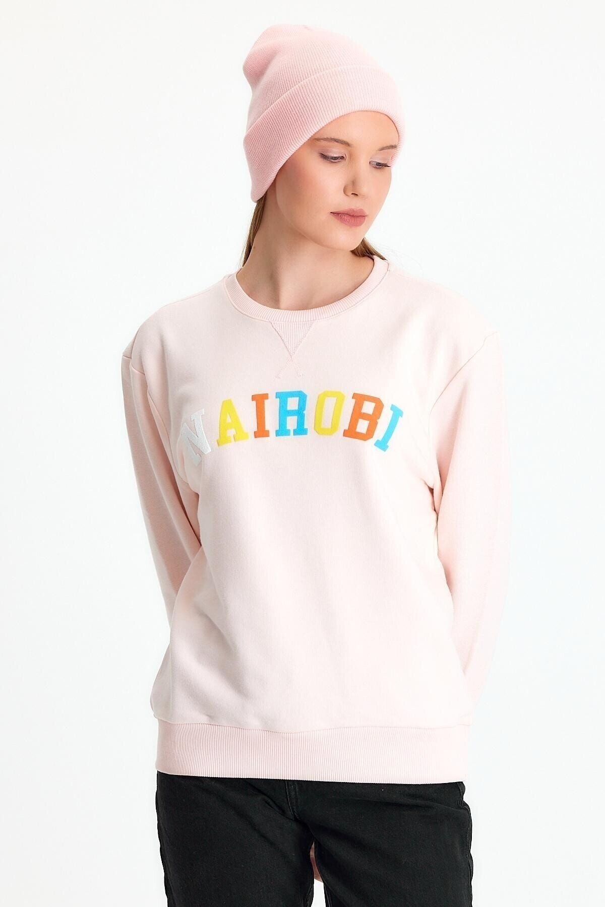 Kadın Özel Tasarım Baskılı Sweatshirt