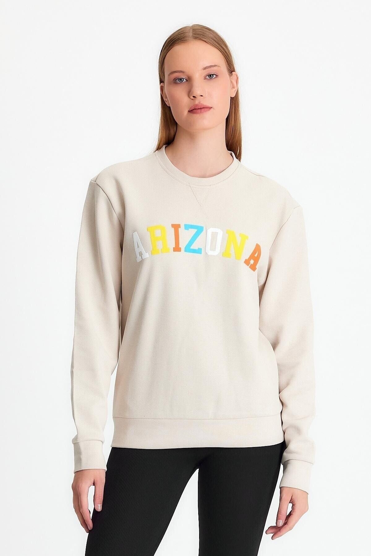 Kadın Özel Tasarım Baskılı Sweatshirt