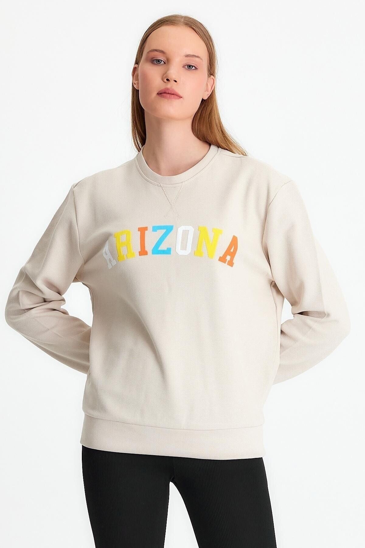 Kadın Özel Tasarım Baskılı Sweatshirt