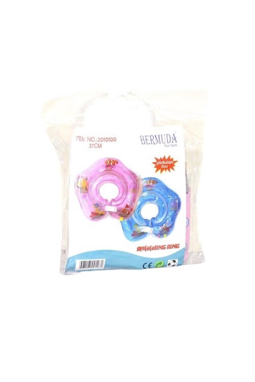 Kız Bebek Pembe Emniyet Kilitli Yüzme Boyun Simidi HZL25S-BR01