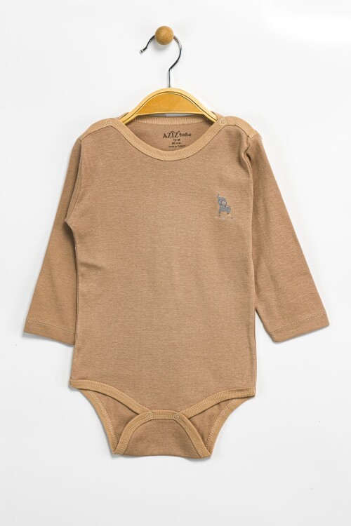 Aziz Bebe Erkek Kız Bebek Çıtçıtlı % 100 Pamuk Body & Zıbın 0 Ay - 12 Ay