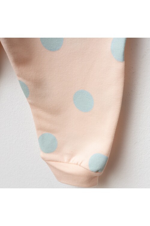 Kız Bebek Animal Desenli % 100 Pamuk Sweatshirt Pantolon 2  li Alt Üst Bebek Takımı 3 Ay-36 Ay