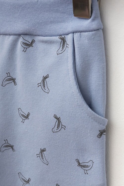 Kız Bebek Animal Desenli Sweatshirt Pantolon 2  li Alt Üst Bebek Takımı 3 Ay-36 Ay