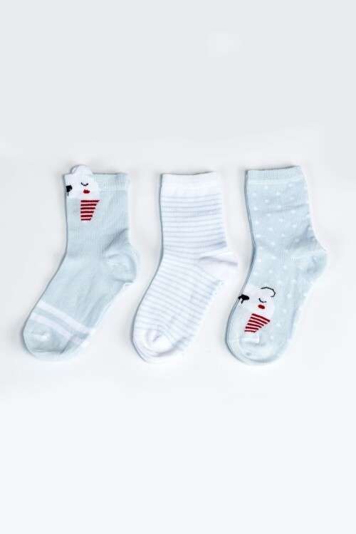 Kız Bebek Basic Dikişsiz 3  lü Soket Çorap 0 Ay - 36 Ay kontrol