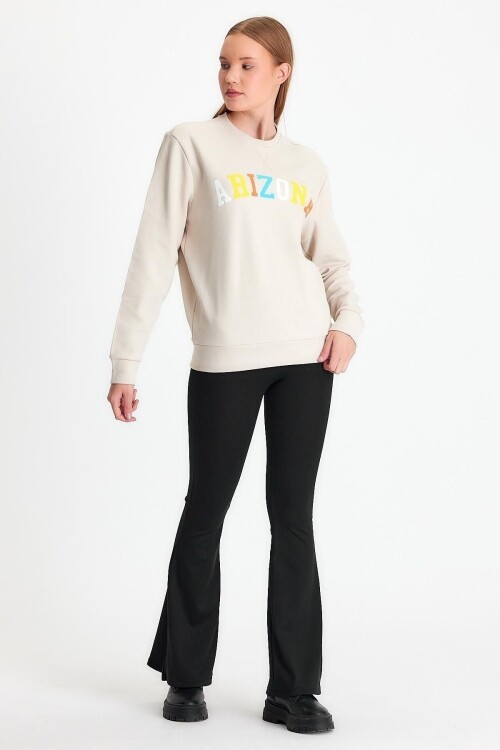 Kadın Özel Tasarım Baskılı Sweatshirt